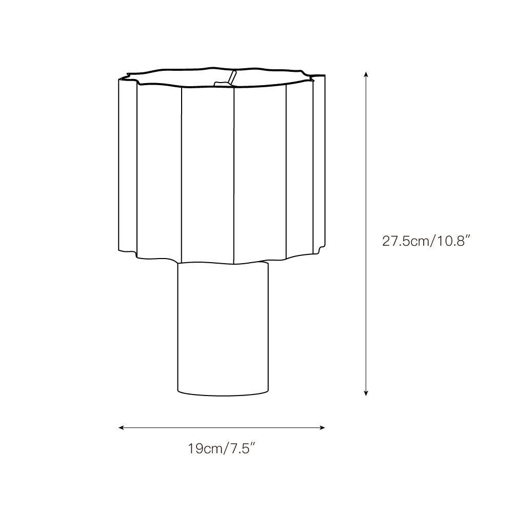 Candeeiro de mesa Selivella (bateria integrada)