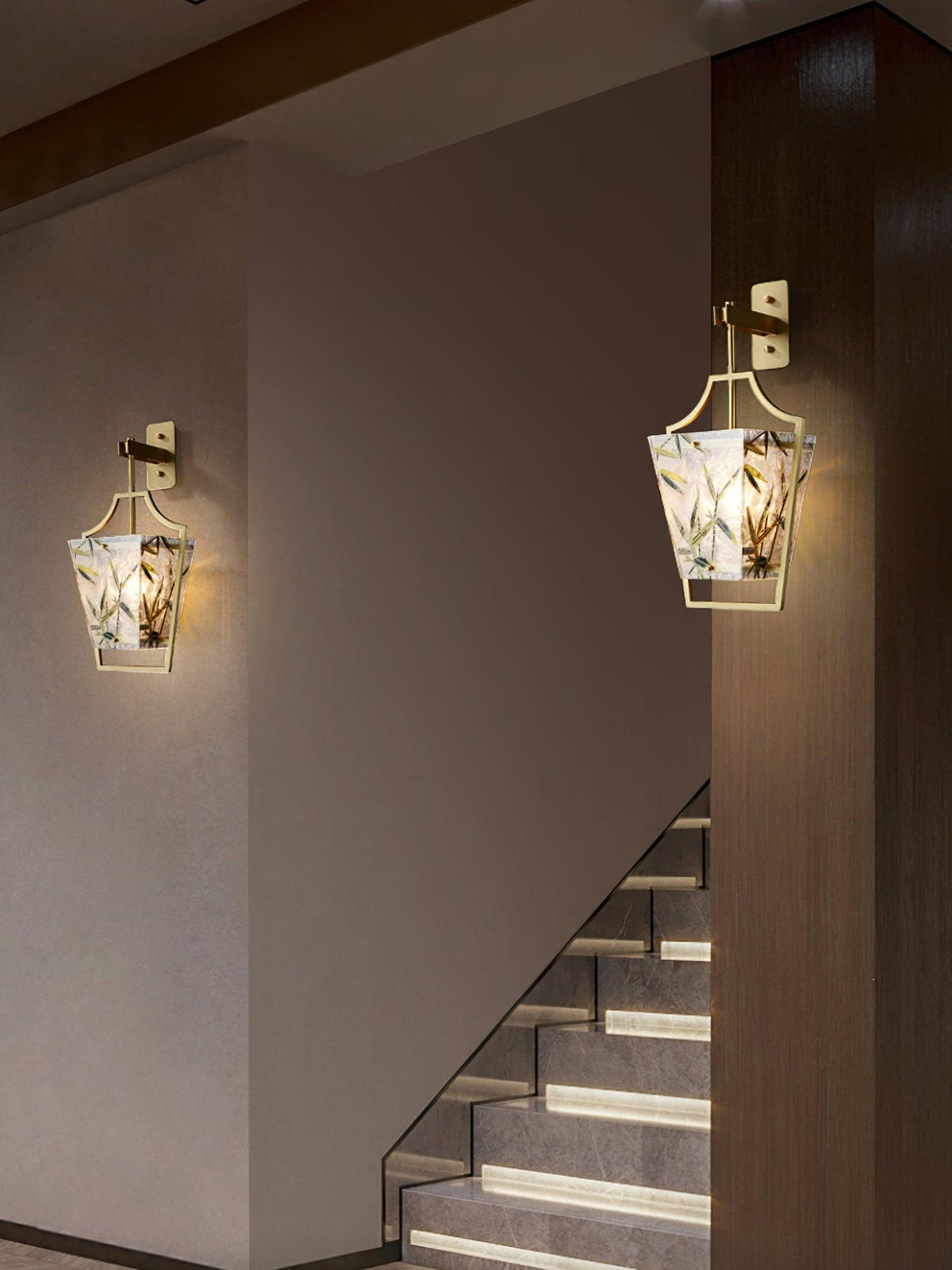 Zenith elegant messingvæglampe