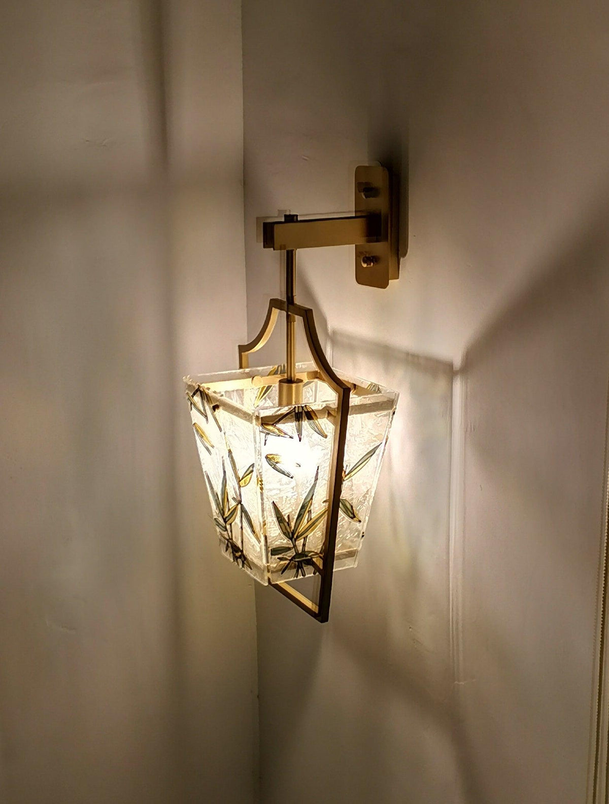 Zenith elegant messingvæglampe