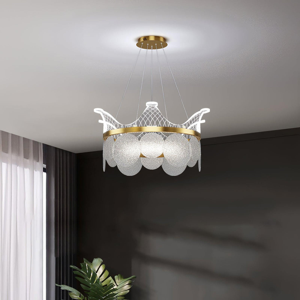Candelabro de luxo Vivian