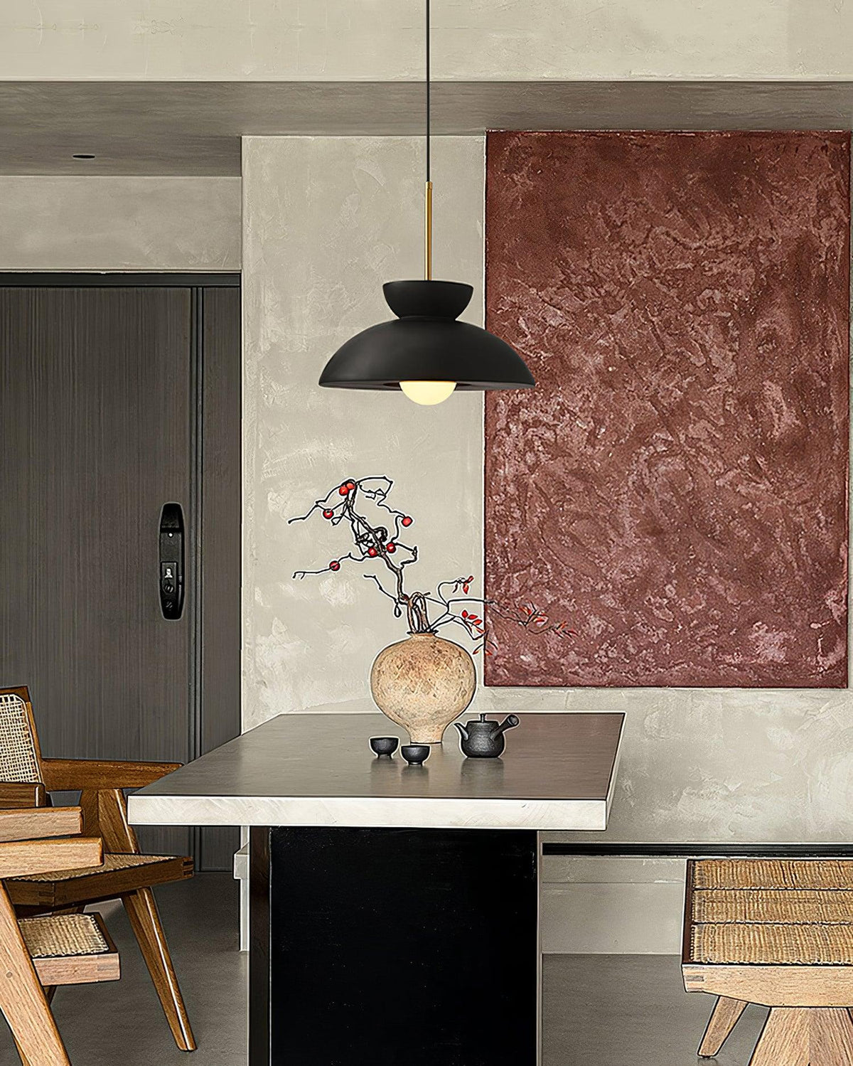 Vlorael industriel pendellampe i resin