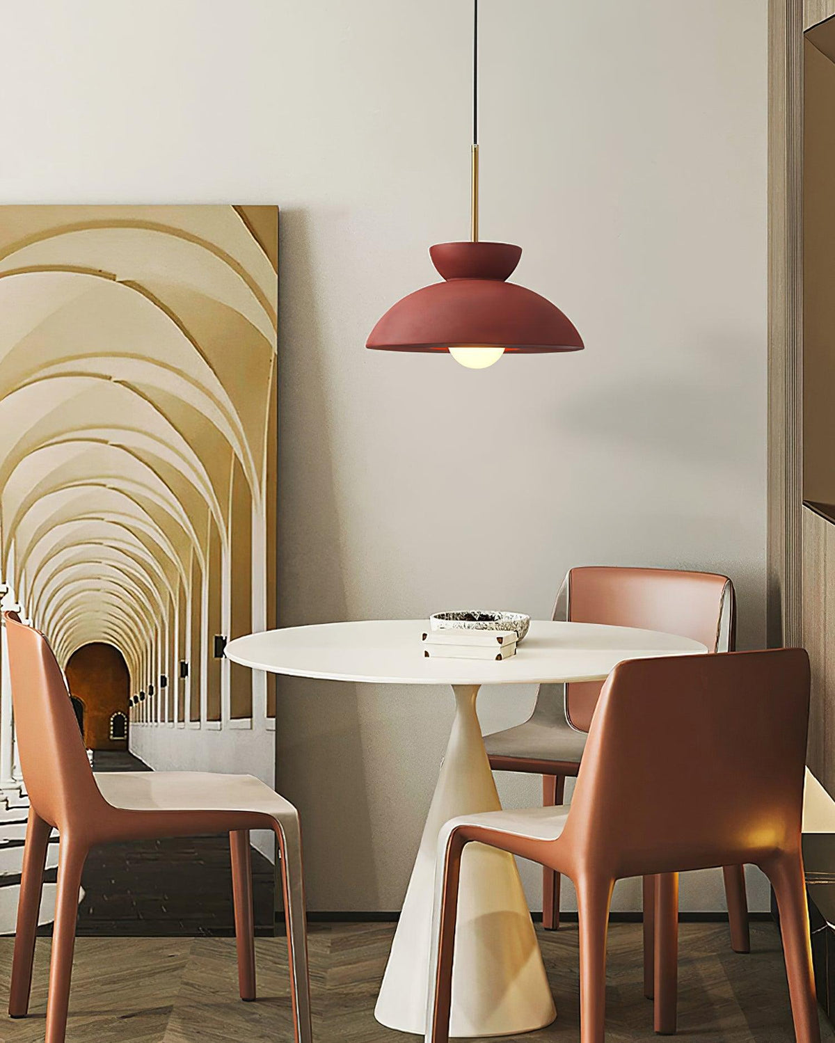 Vlorael industriel pendellampe i resin