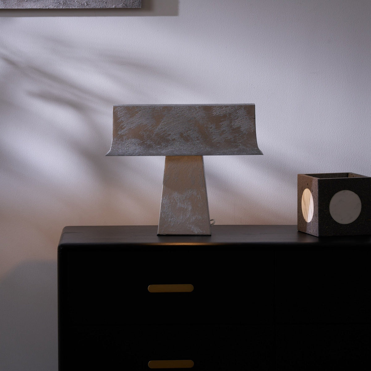 Slate Minimalistisk antik bordlampe