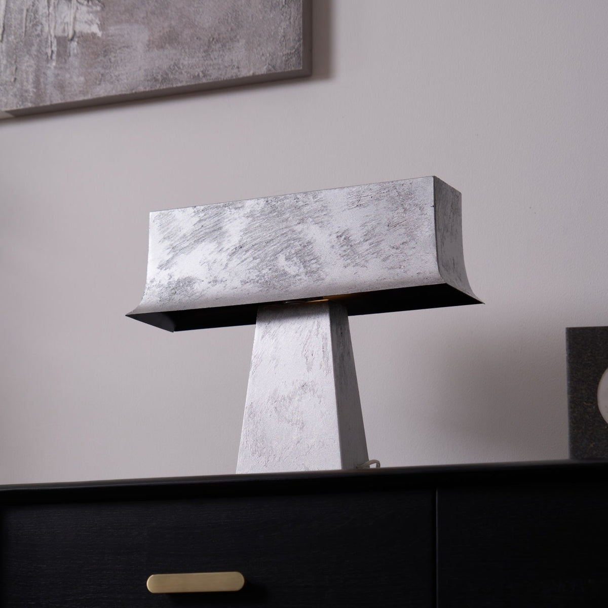 Slate Minimalistisk antik bordlampe