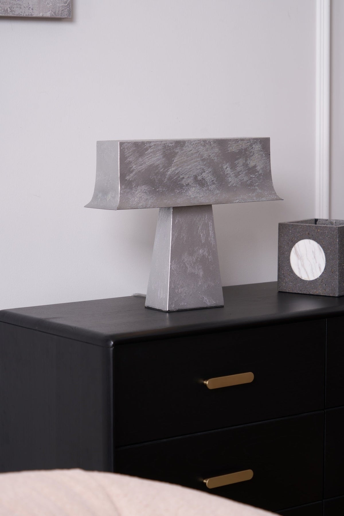 Slate Minimalistisk antik bordlampe