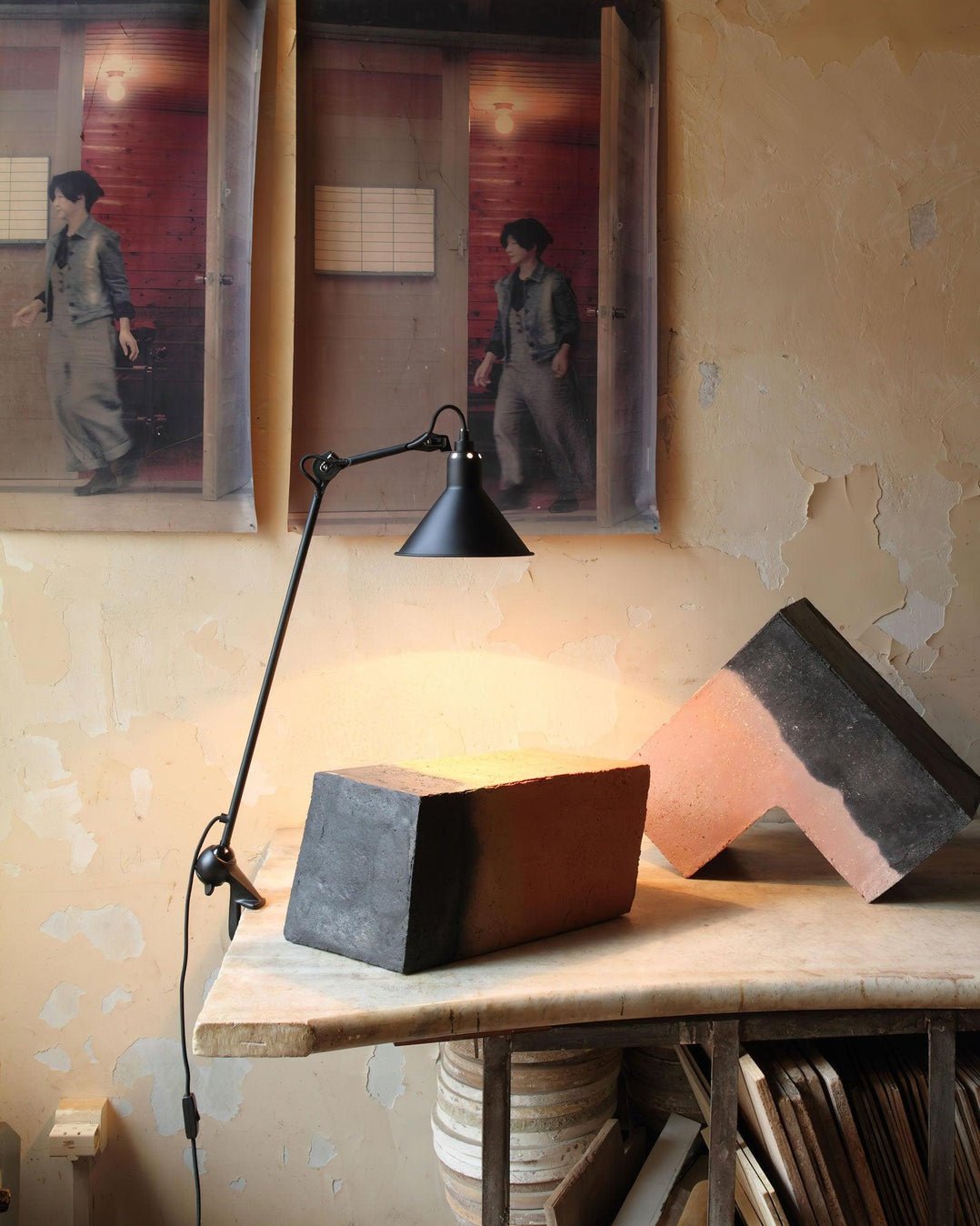 Zethra minimalistisk bordlampe
