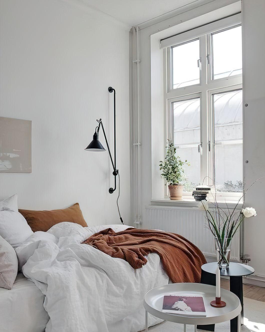 Duma modern minimalistisk Glide-vägglampa