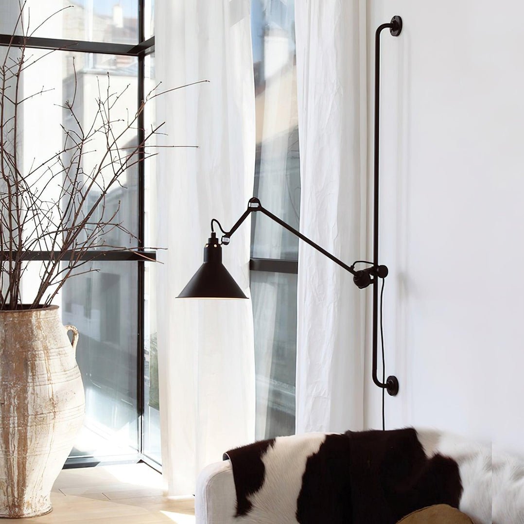 Duma modern minimalistisk Glide-vägglampa