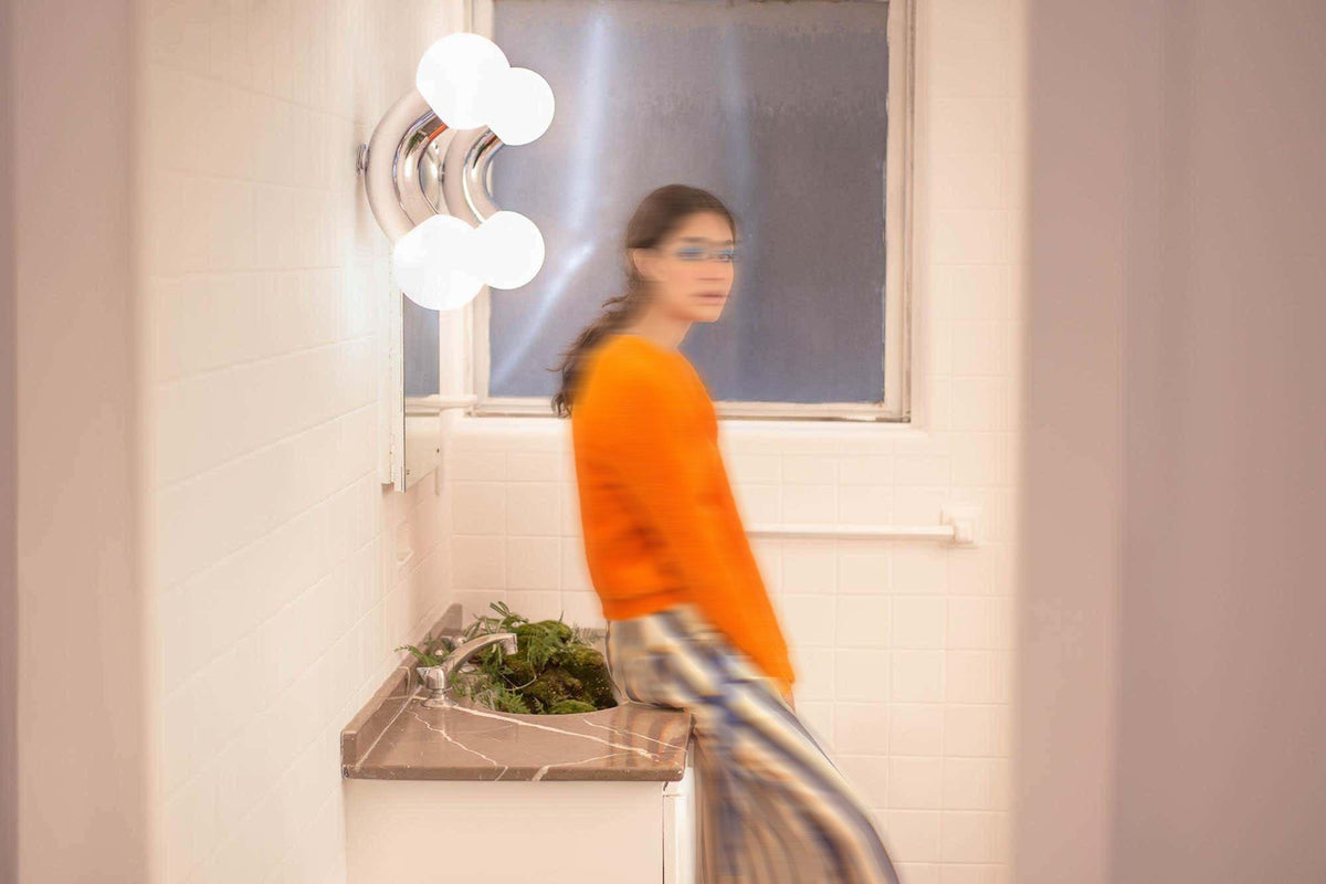 Vaelorn eksklusiv nordisk kunstnerisk væglampe i glas