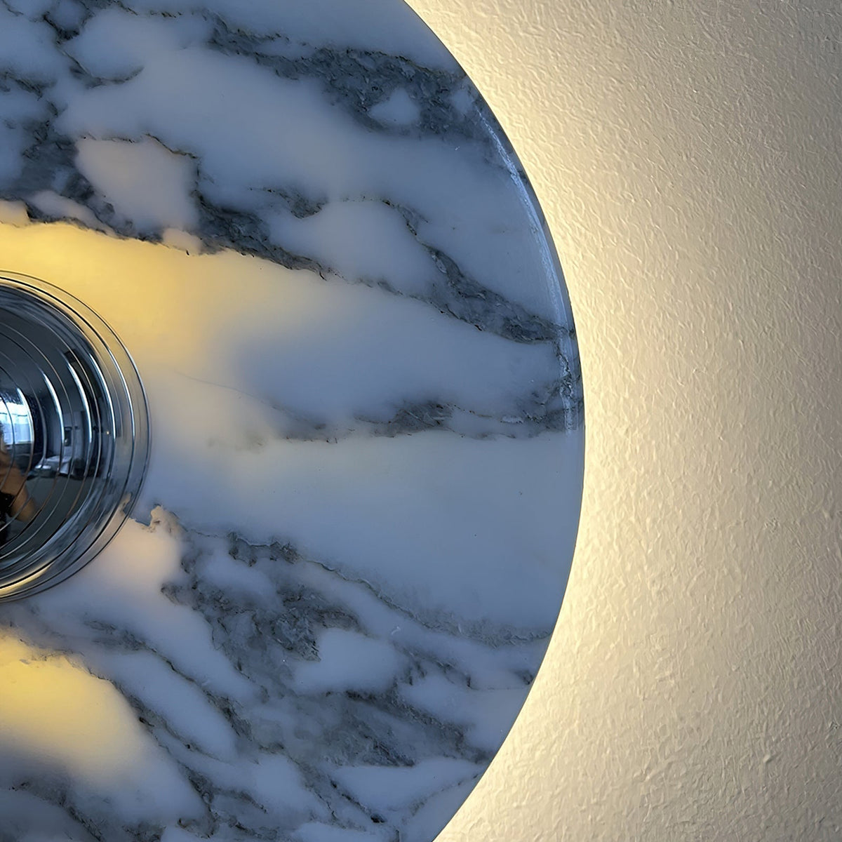 Væglampe Marmorskive LED Moderne lampe Flere farver