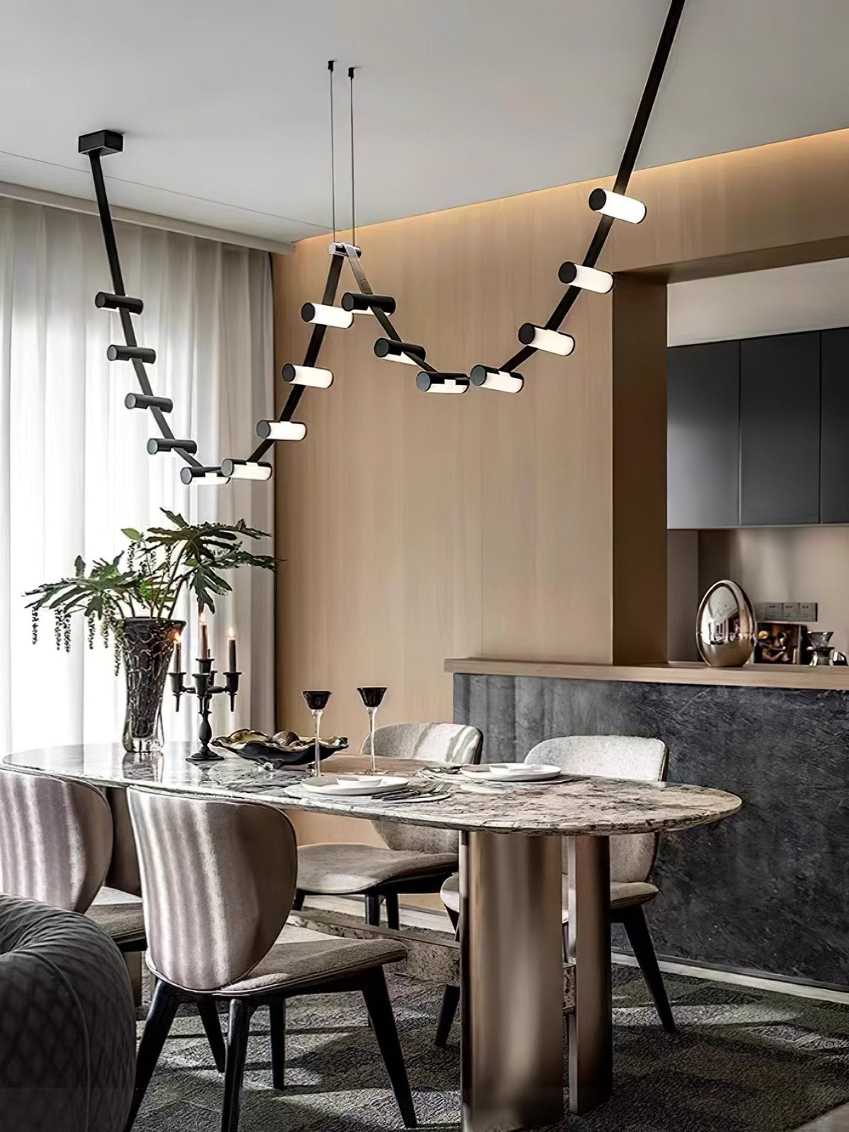Flexura Modulaarinen kiskoriippuvalaisin
