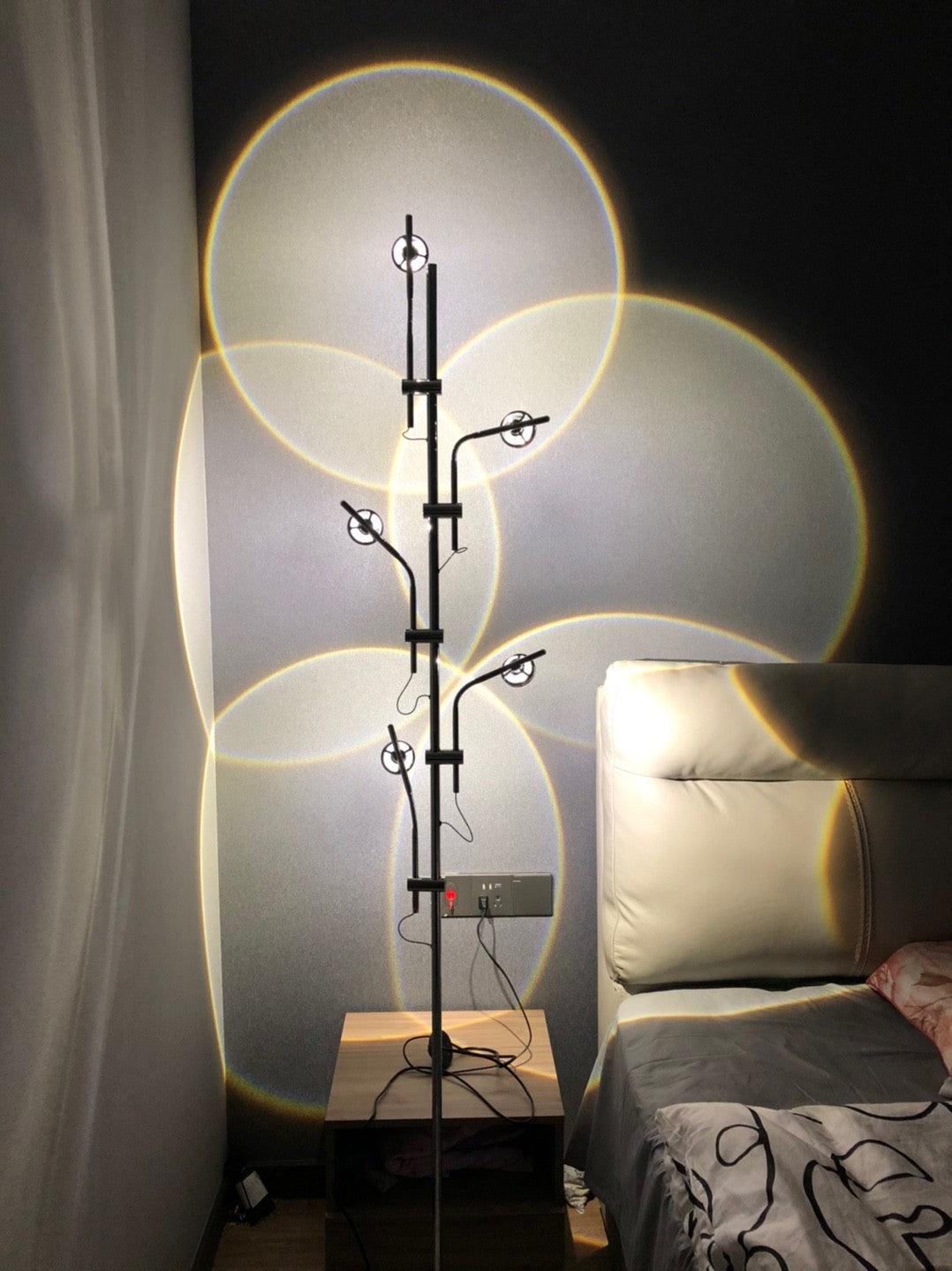 Receiv minimalistisk klassisk gulvlampe i stål