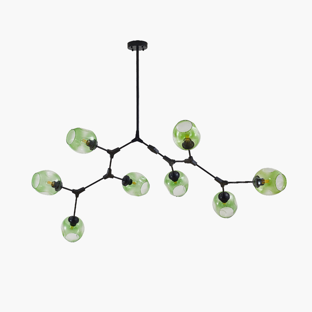 Zerin Nordic Modern Glass Pendant Light Clear Bubble