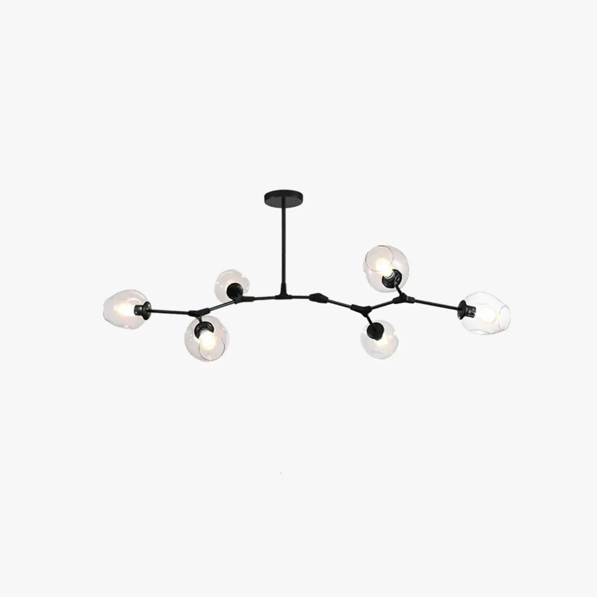 Zerin Nordic Modern Glass Pendant Light Clear Bubble