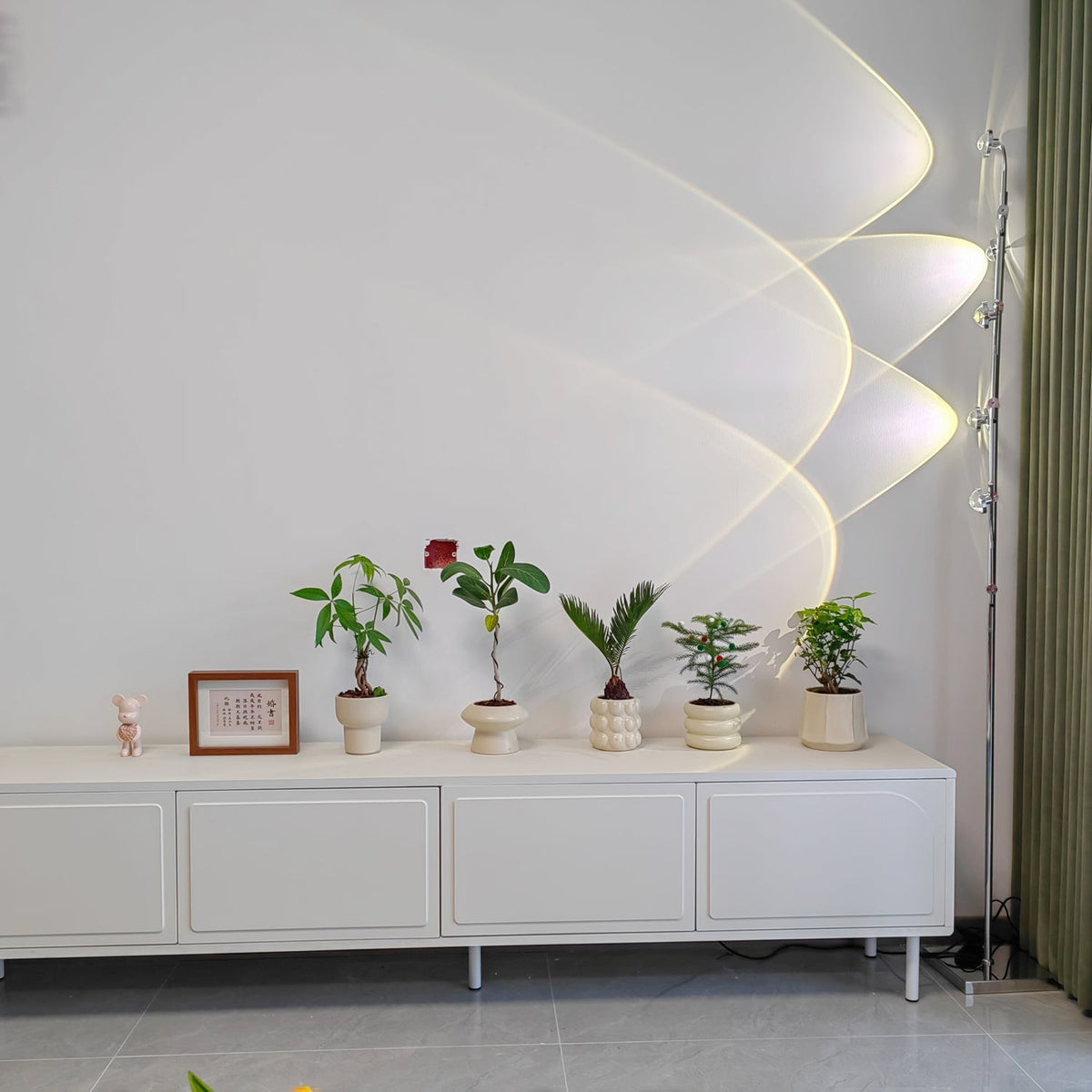 Receiv minimalistisk klassisk gulvlampe i stål