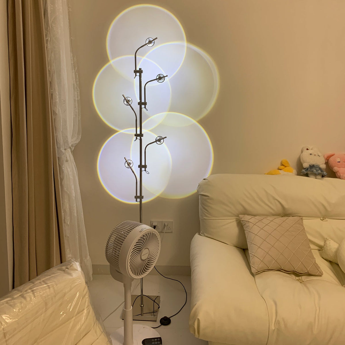 Receiv minimalistisk klassisk gulvlampe i stål