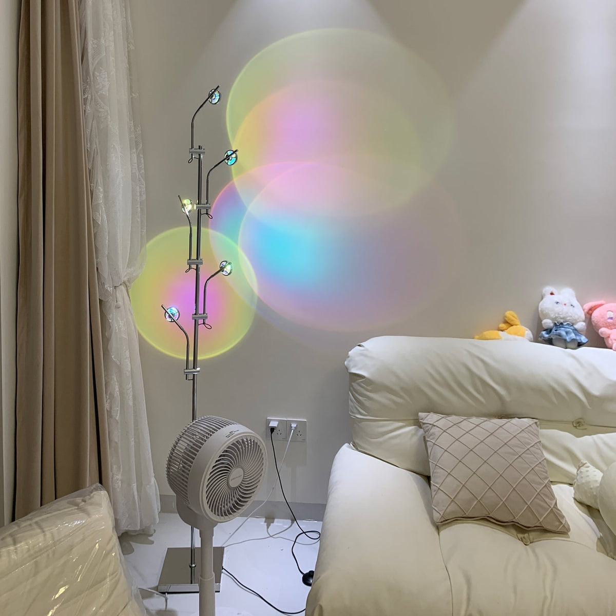 Receiv minimalistisk klassisk gulvlampe i stål