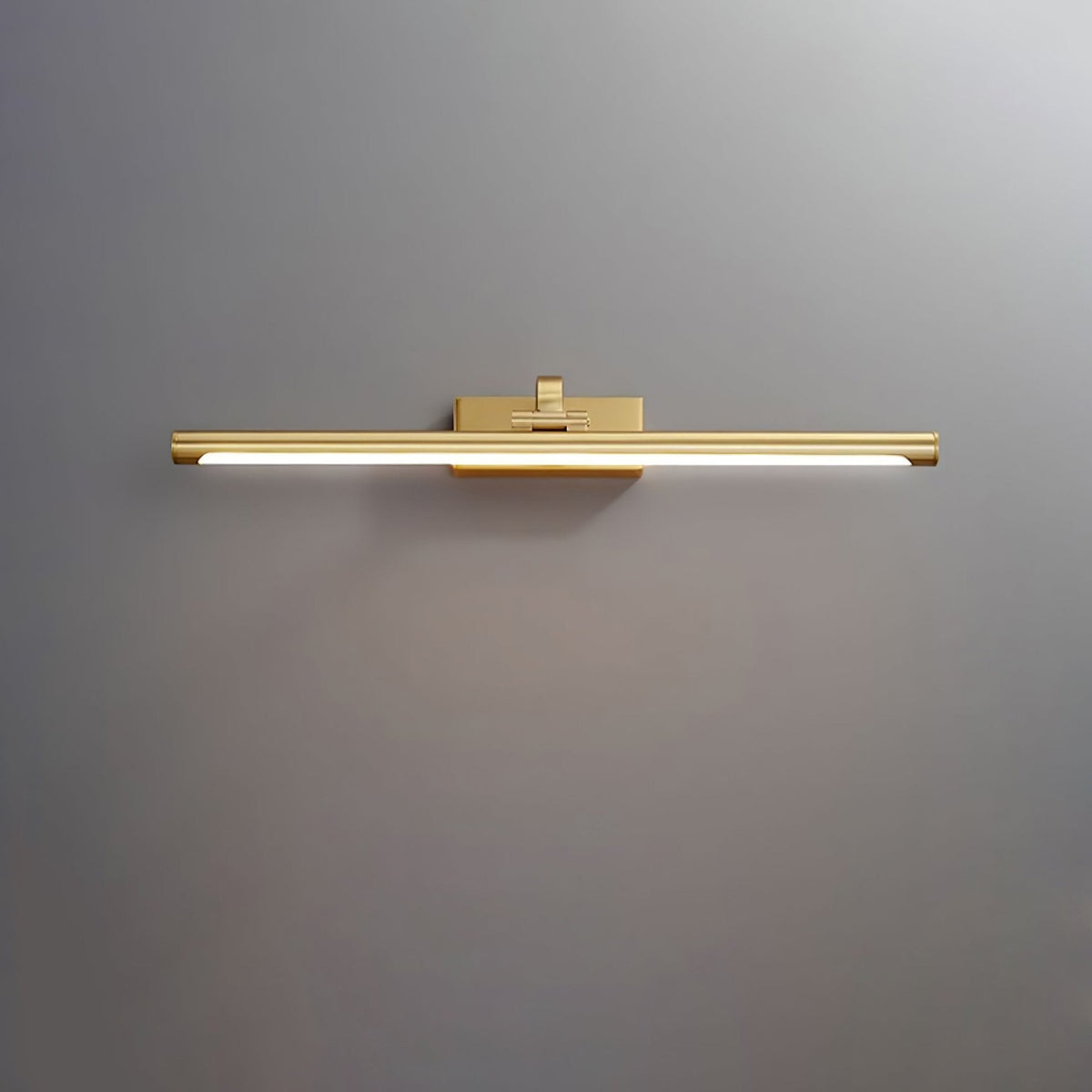 Tevelo minimalistisk vägglampa i mässing