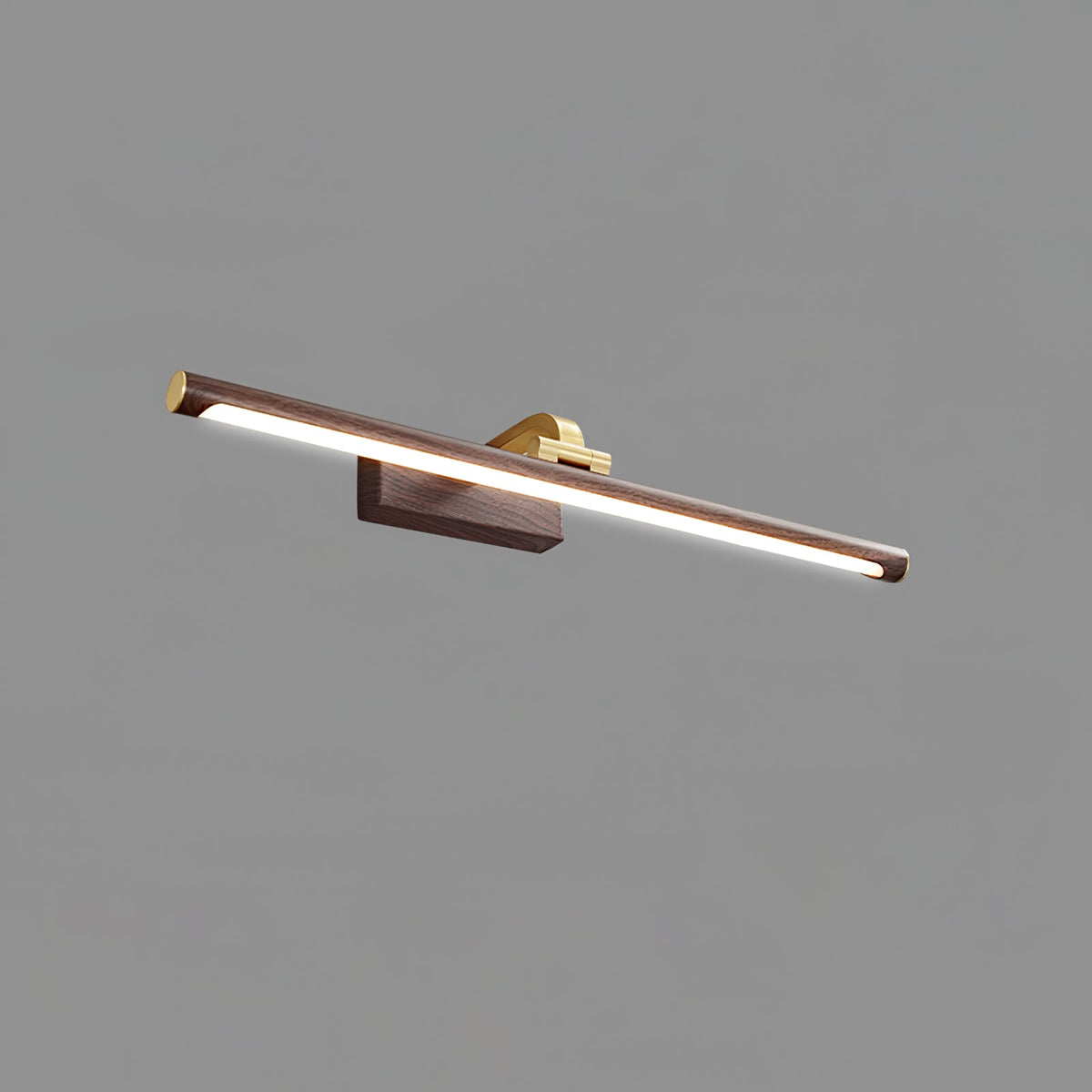 Tevelo minimalistisk vägglampa i mässing