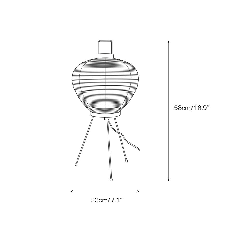 Washi Trio-bordlampe