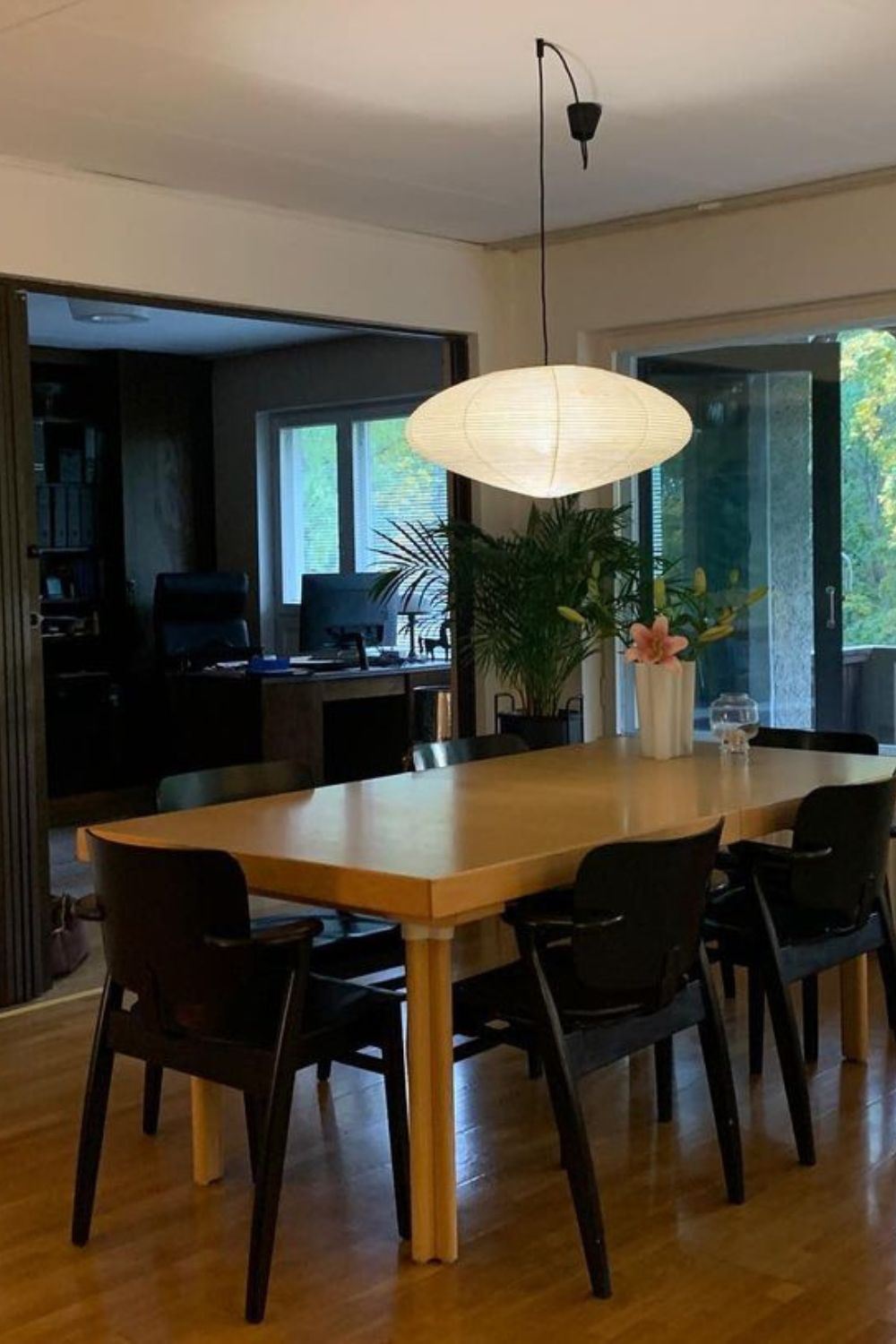 Piairaine Washi-pappír 15A hengilampi