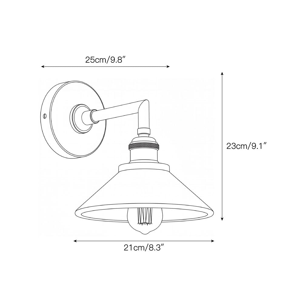 Nivenina alabastervägglampa