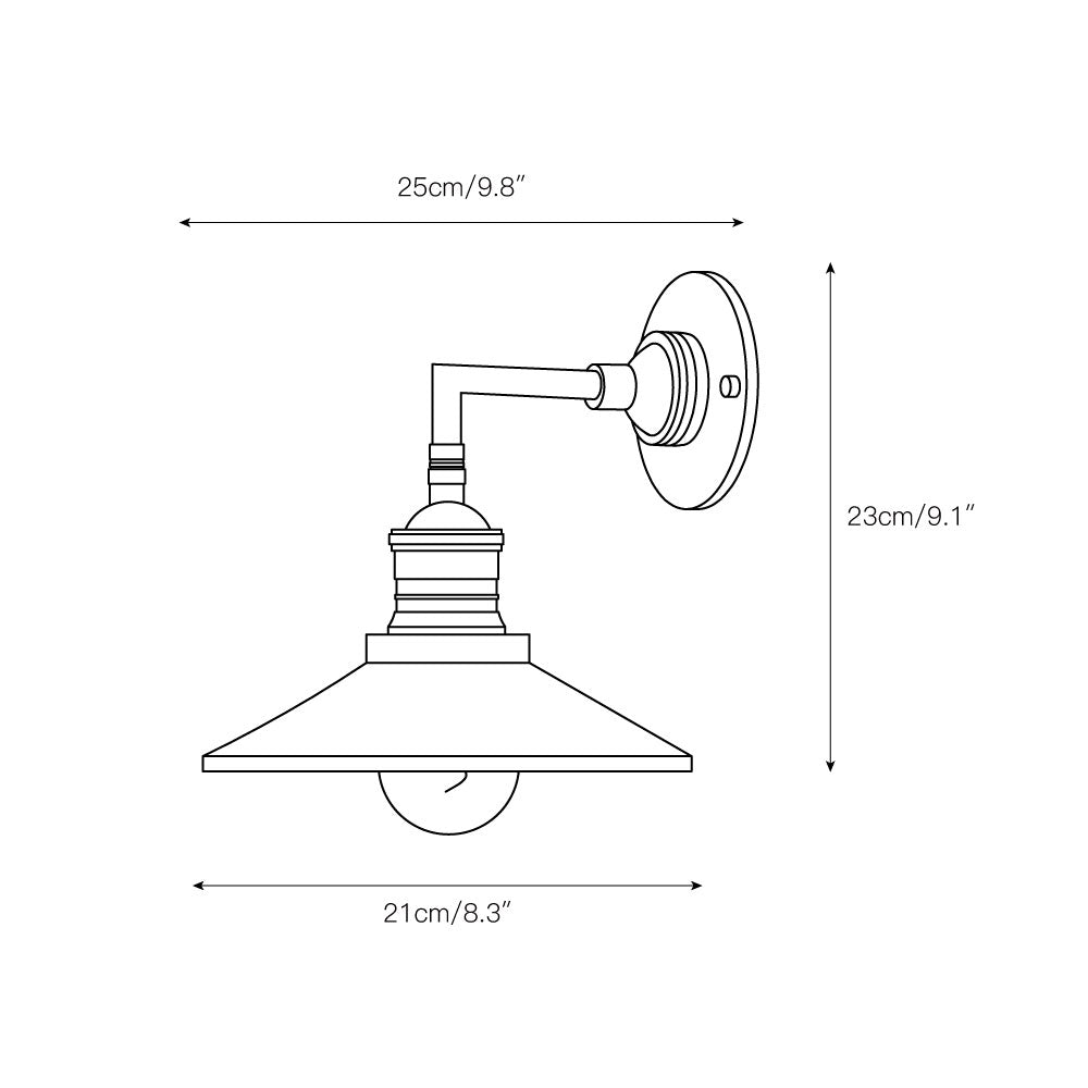 Isadora Brass Indoor Wall Lamp