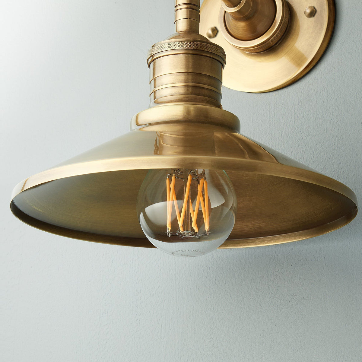 Isadora Brass Indoor Wall Lamp