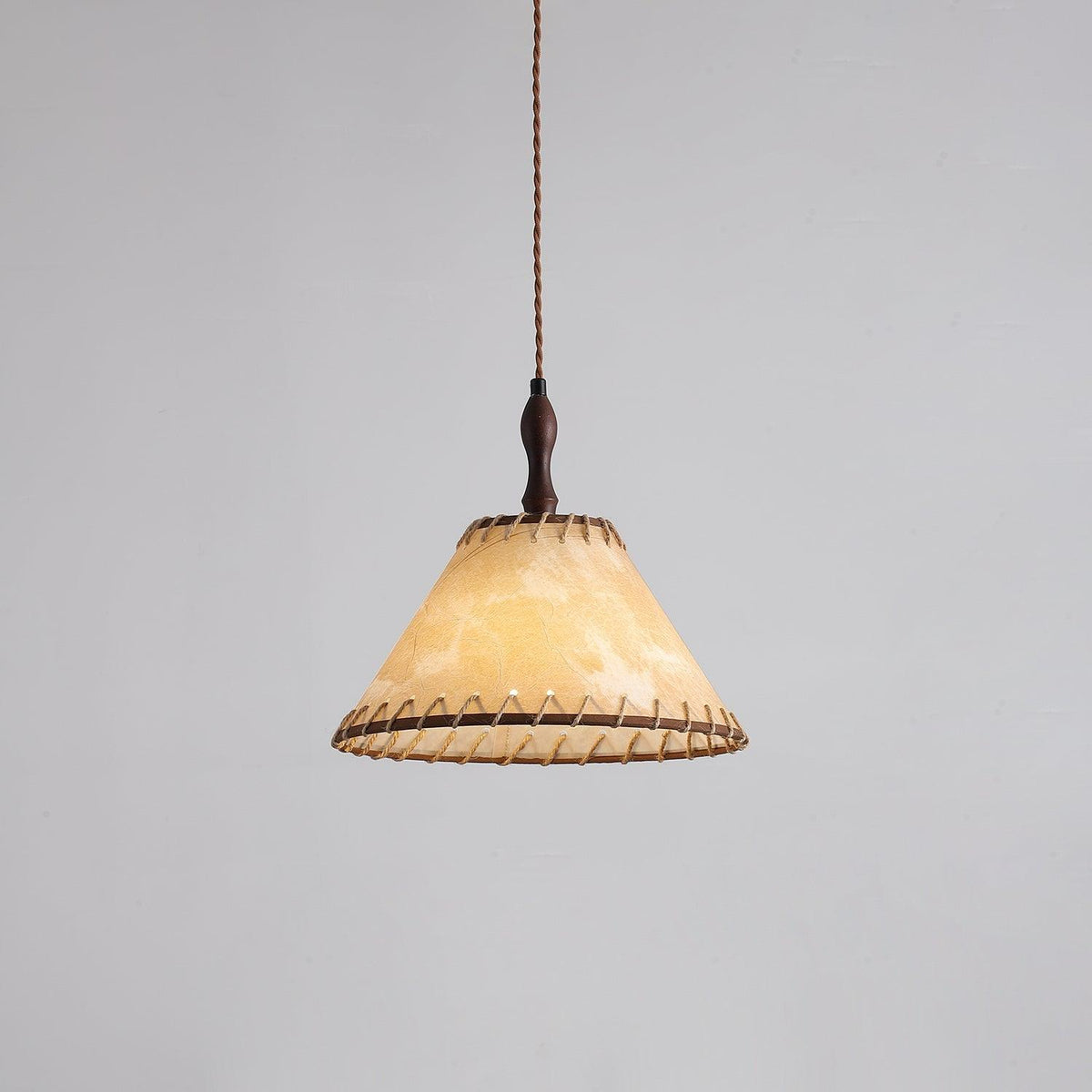 Linoena modern pendellampa i tyg