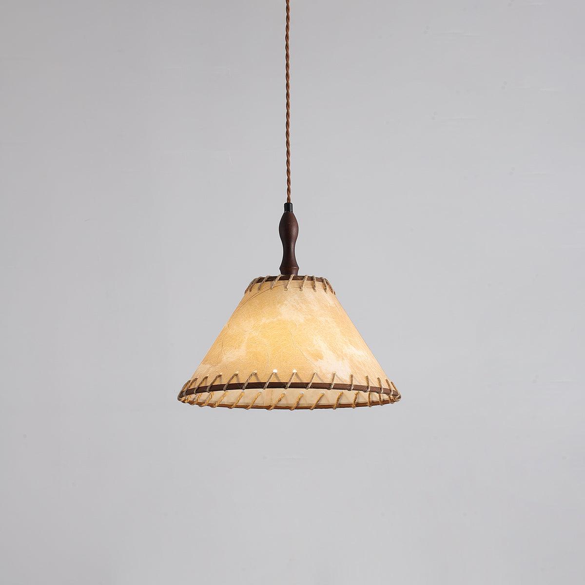 Linoena modern pendellampa i tyg