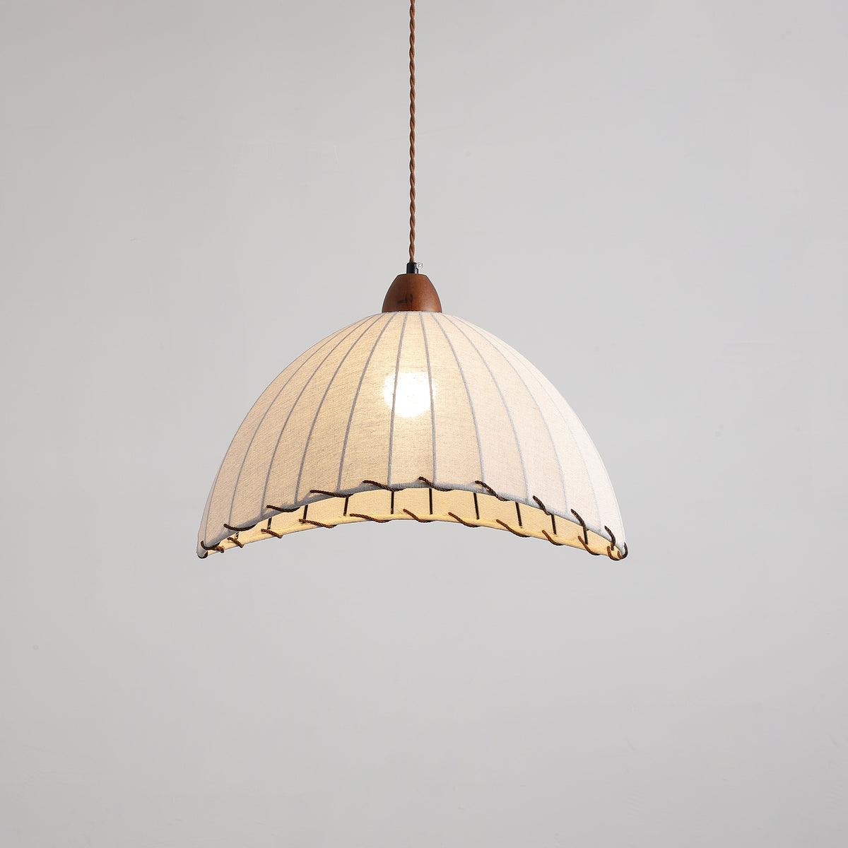 Linoena modern pendellampa i tyg
