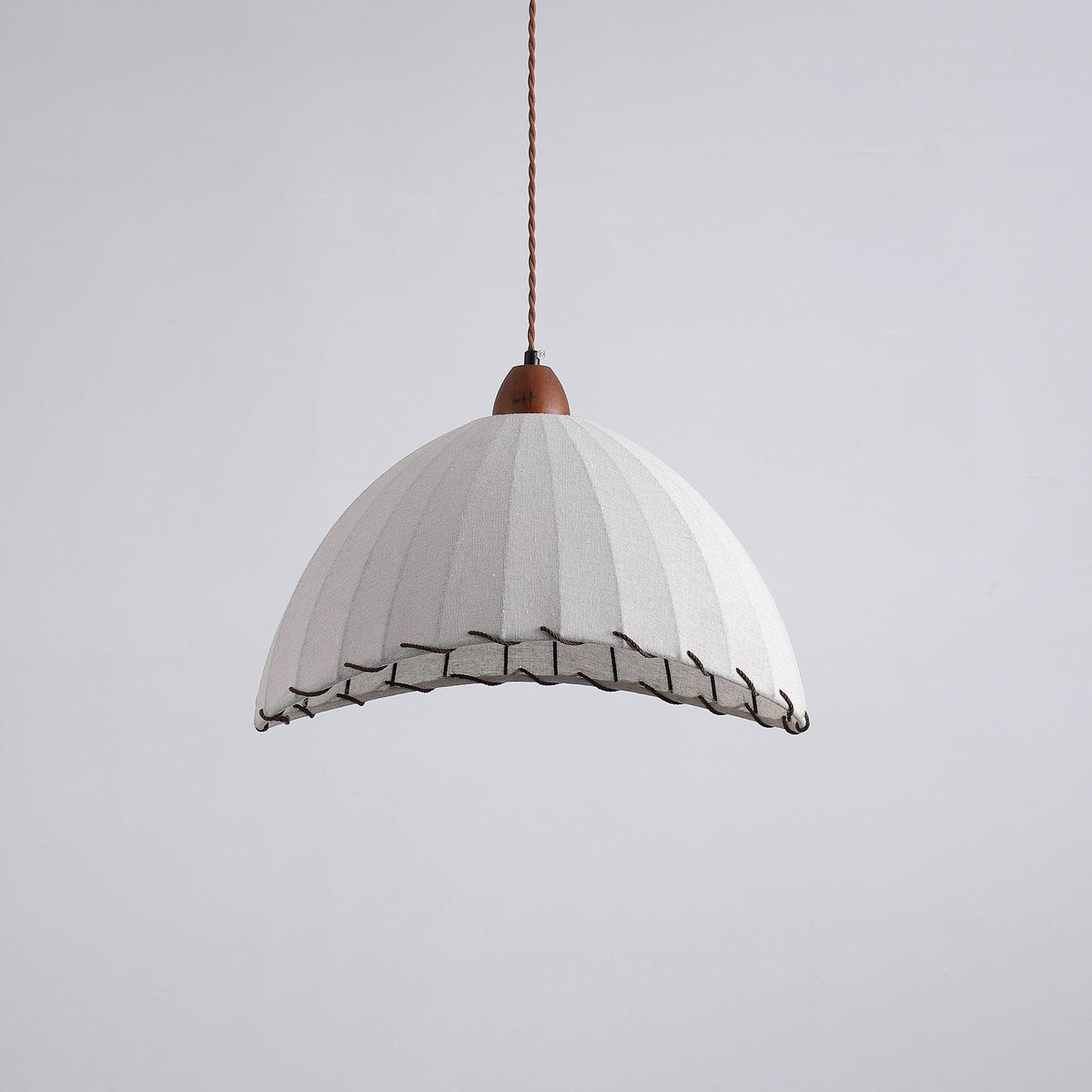 Linoena modern pendellampa i tyg