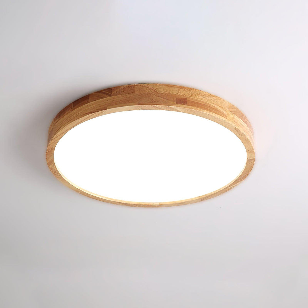Hano geometrisk loftslampe i træ
