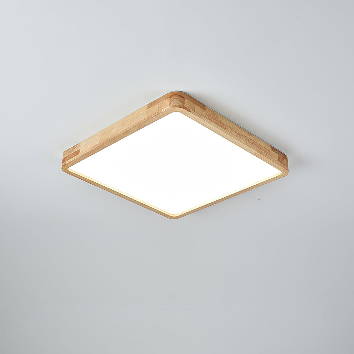 Hano geometrisk loftslampe i træ
