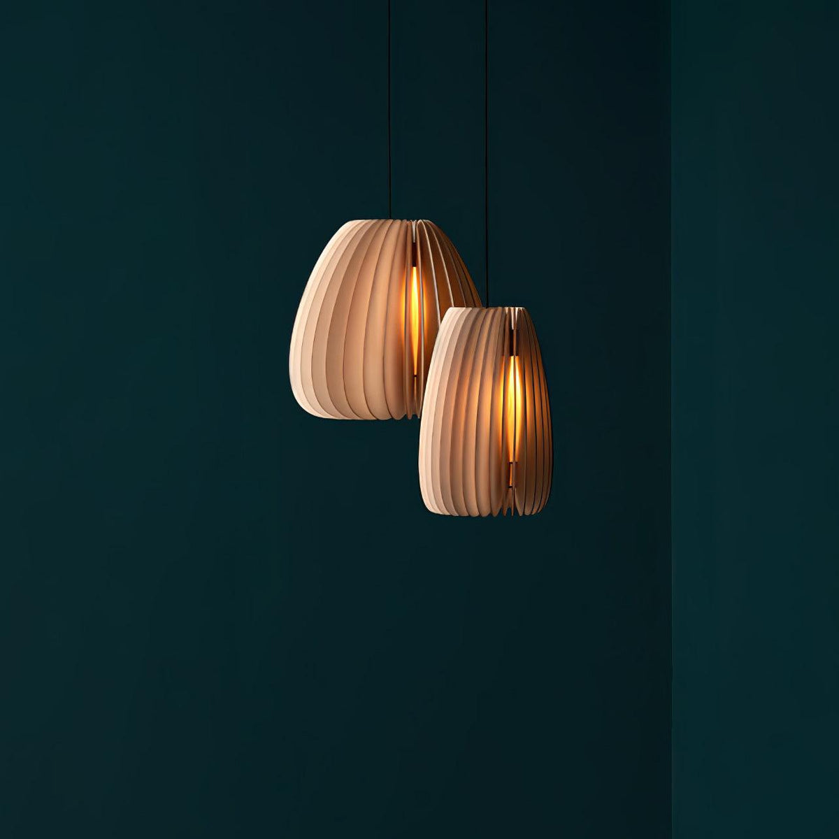 Jior Elegance Unique Orb-pendel i træ