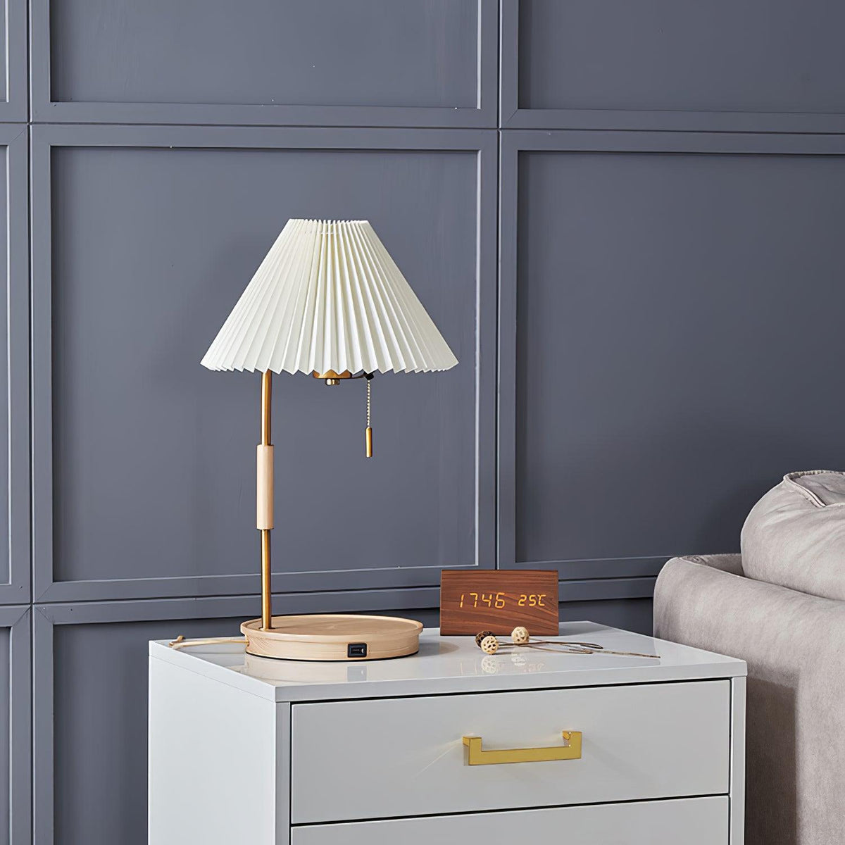 Vellain retrobordlampe