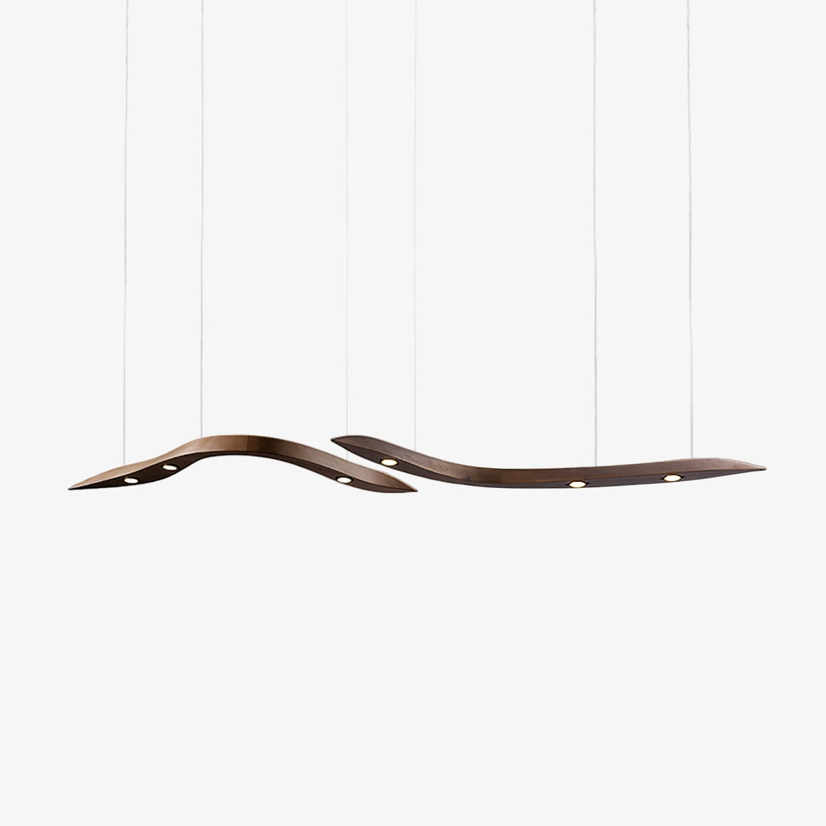 Queralin minimalistinen puuriippuvalaisin