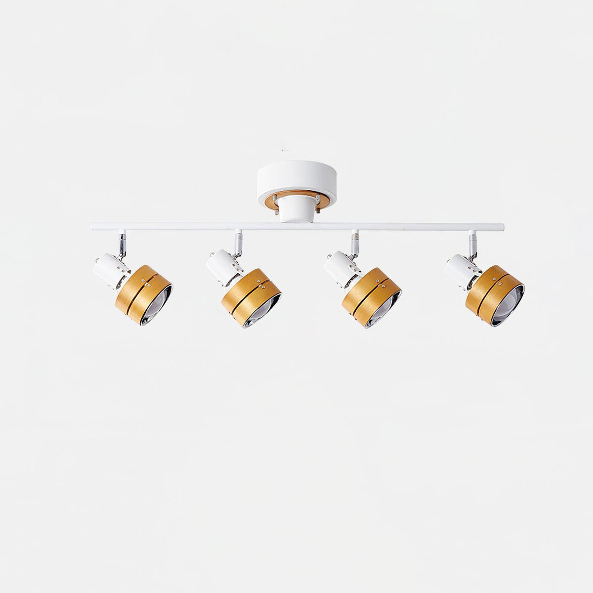 Elsorila elegant justerbar spot-loftlampe i træ