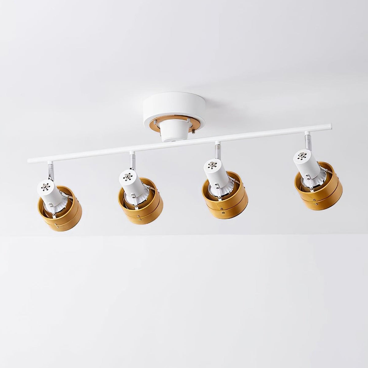 Elsorila elegant justerbar spot-loftlampe i træ