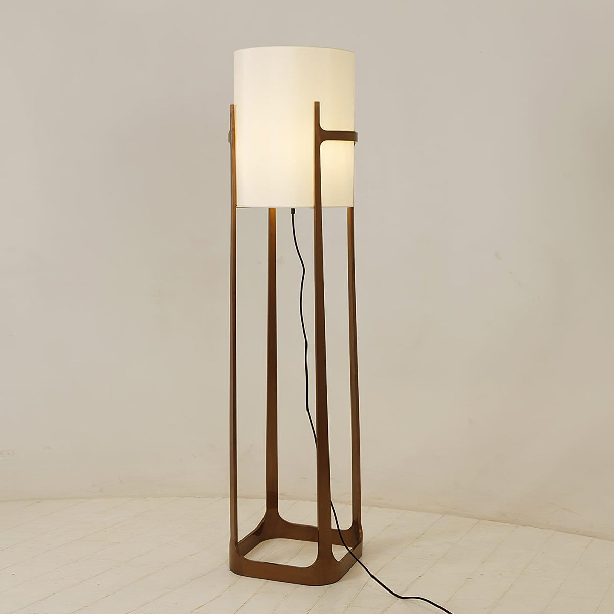 Mirinelle Klassisk stofgulvlampe