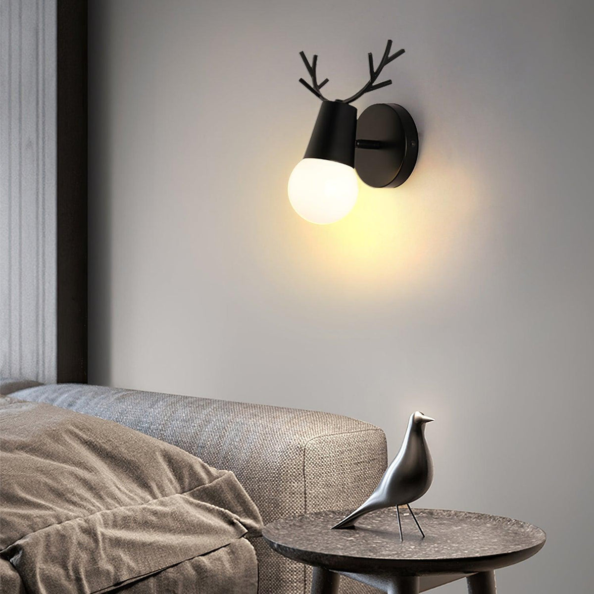 Liveny lekfull fantasifull vägglampa