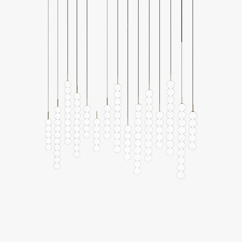 Valentina Pendant Light White Bubble Nordic