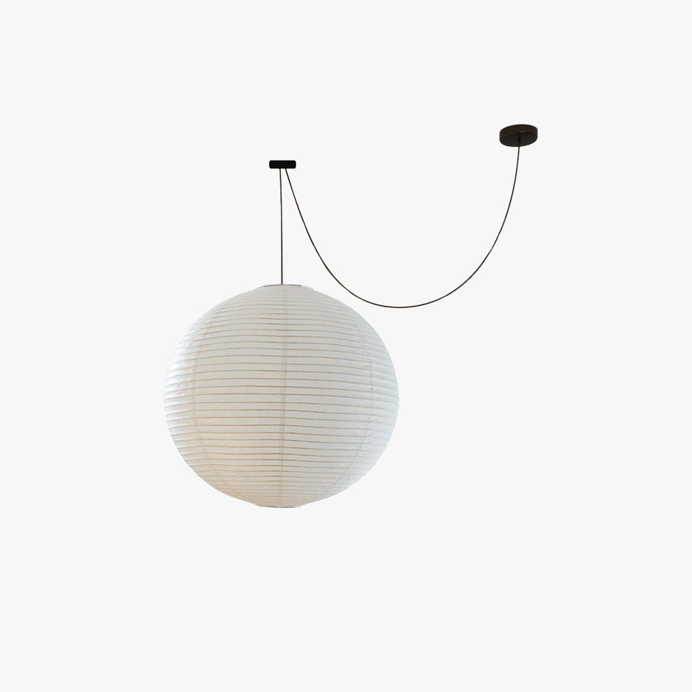 Ritta Pendant Light Wabi-sabi Globe Paper
