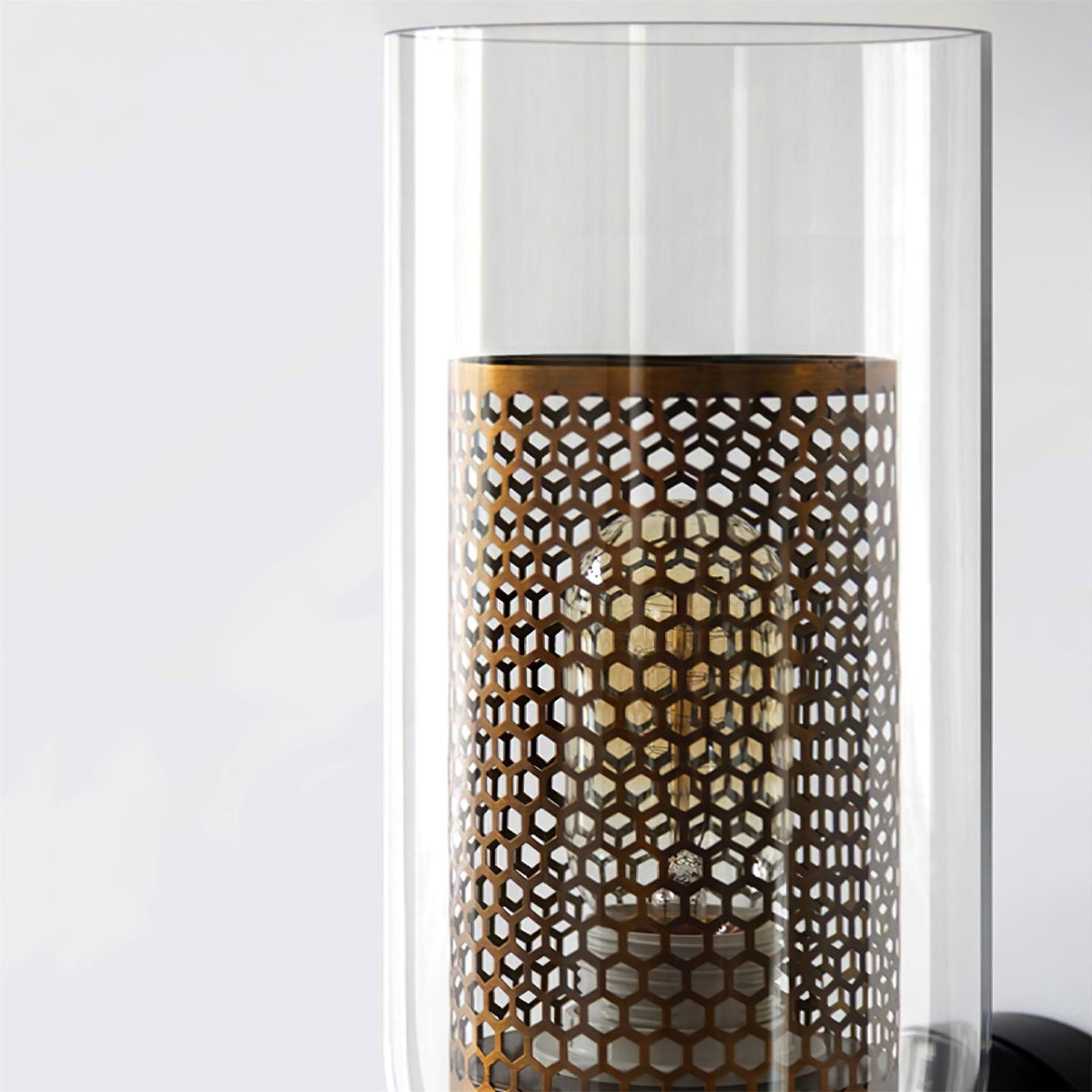 Candeeiro de parede de vidro artístico nórdico premium Alvynan