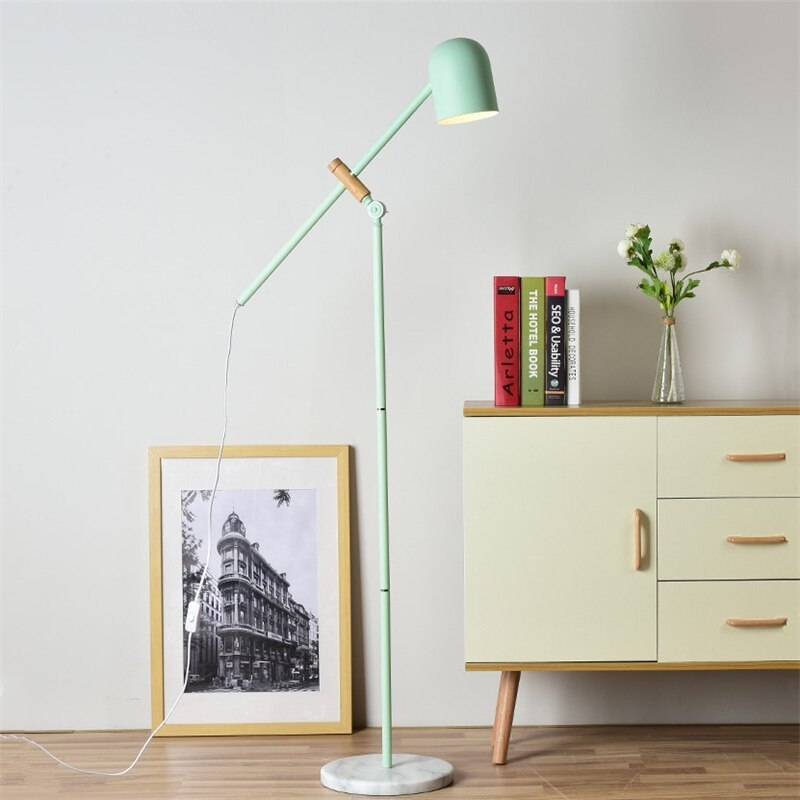 Morandi enkel buet gulvlampe, 3 farver