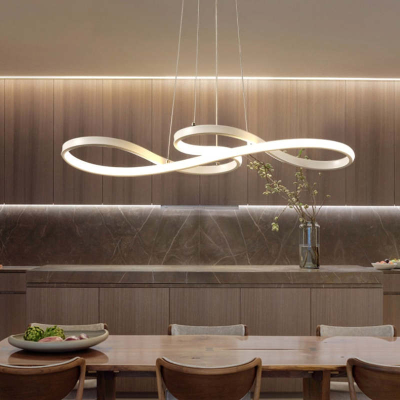 Nerin Musical Note Pendant Light, Black & Gold
