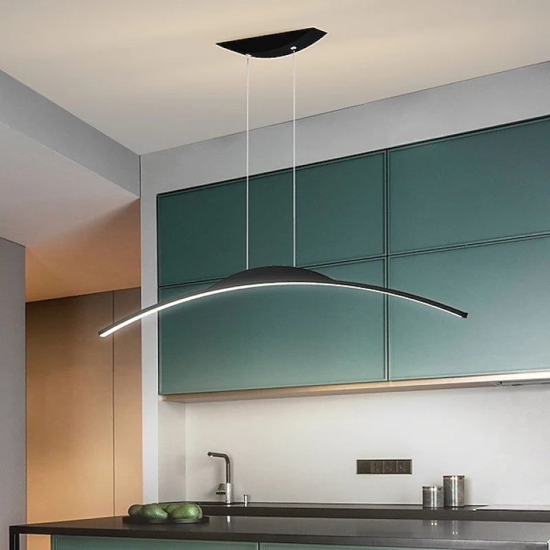 Xeli Minimalist Linear Remote Control Pendant Light