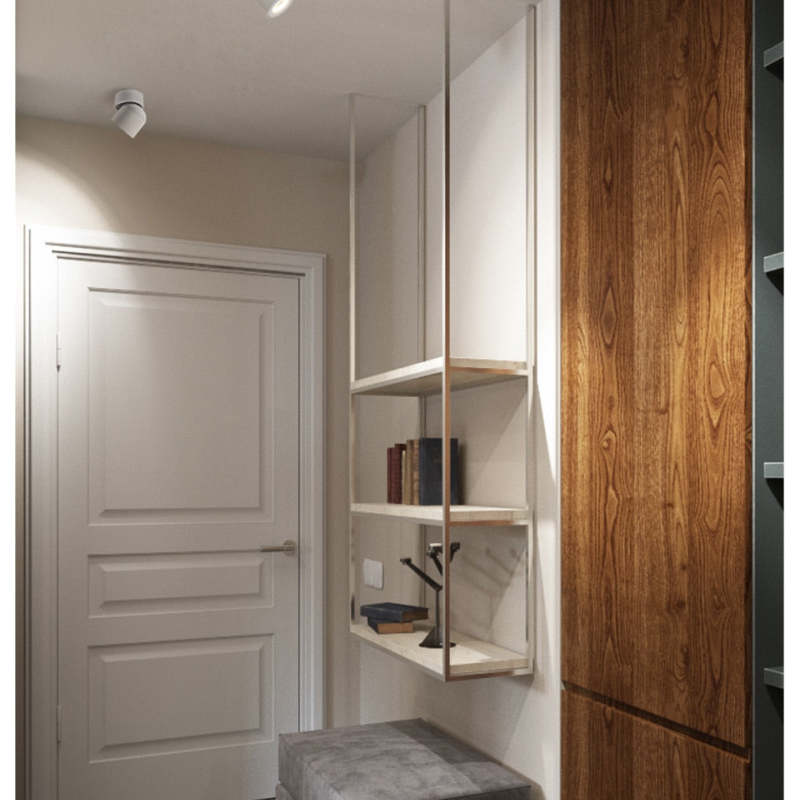 Lurix nútímalegur LED-loftlampi með kastara sem festist þétt við loft, svartur/hvítur