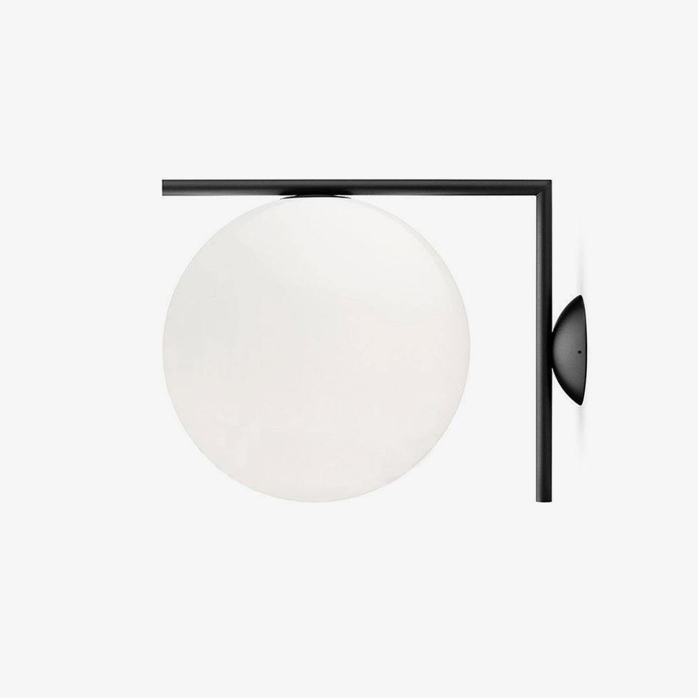 Joanna moderne minimalistisk væglampe i opalblæst glas