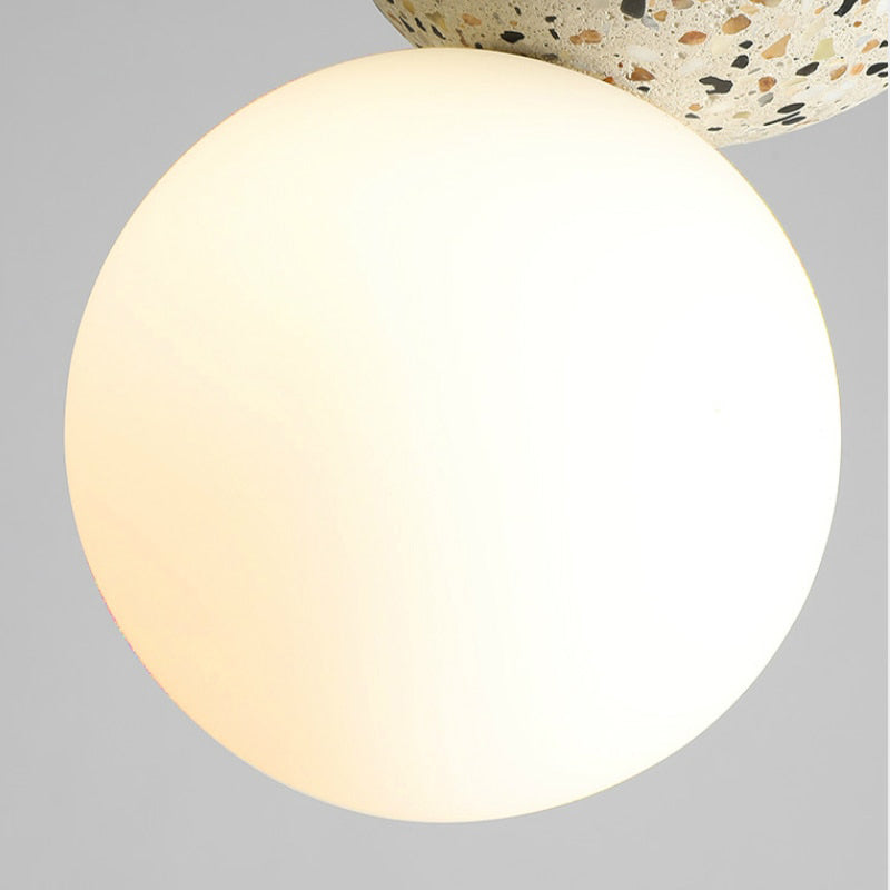 Orynth Pendant Light Travertine Modern